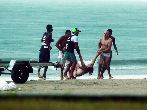 mulher morte raio brasil (3)