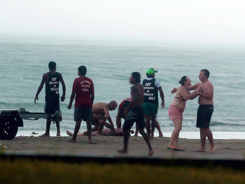 mulher morte raio brasil (4)