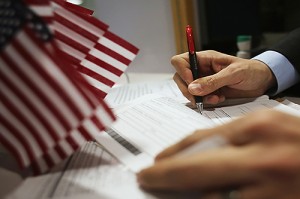 Children Receive U.S. Citizenship Certificates In New York