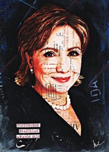 Hillary clinton art